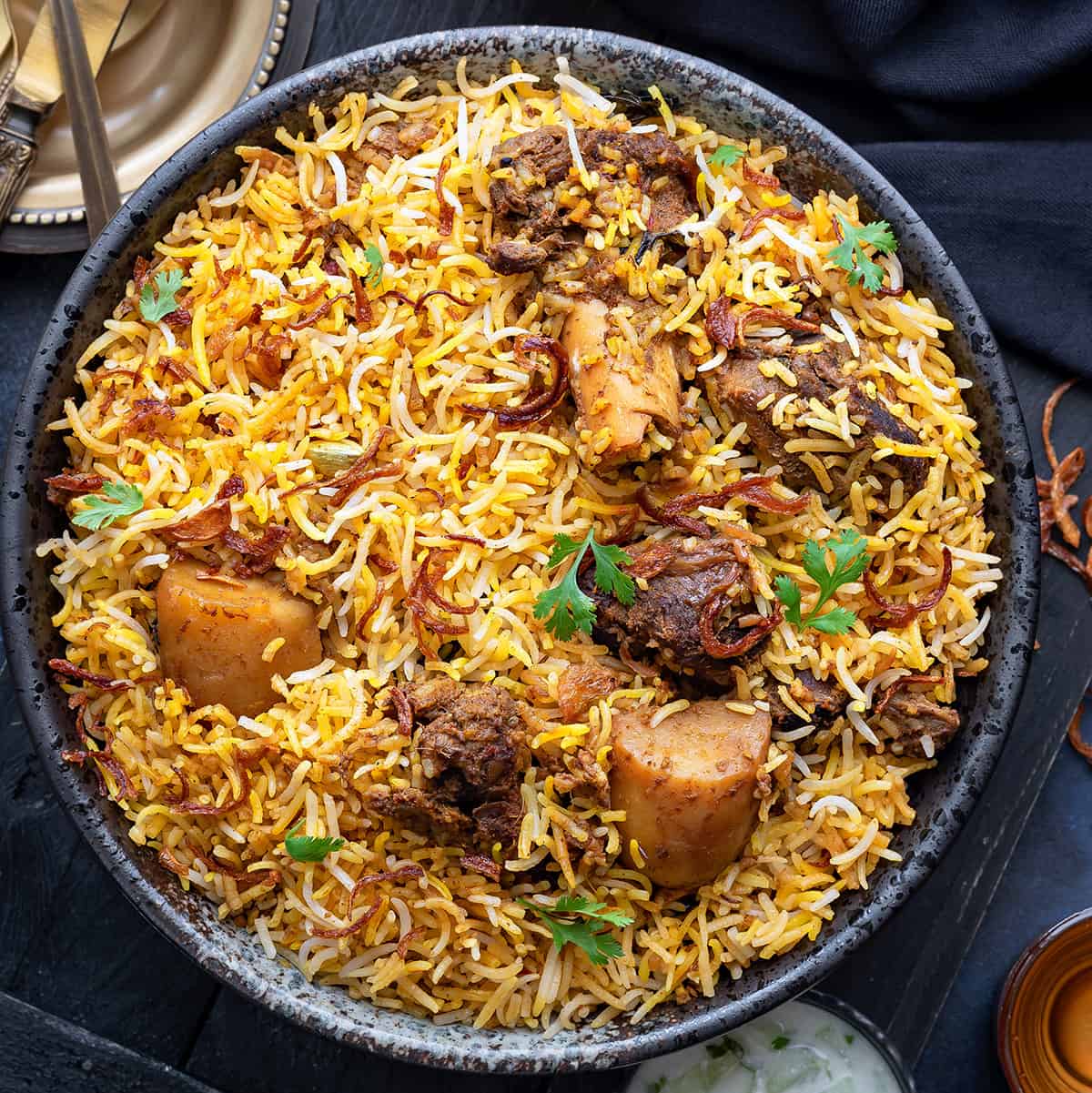 mutton dum biryani